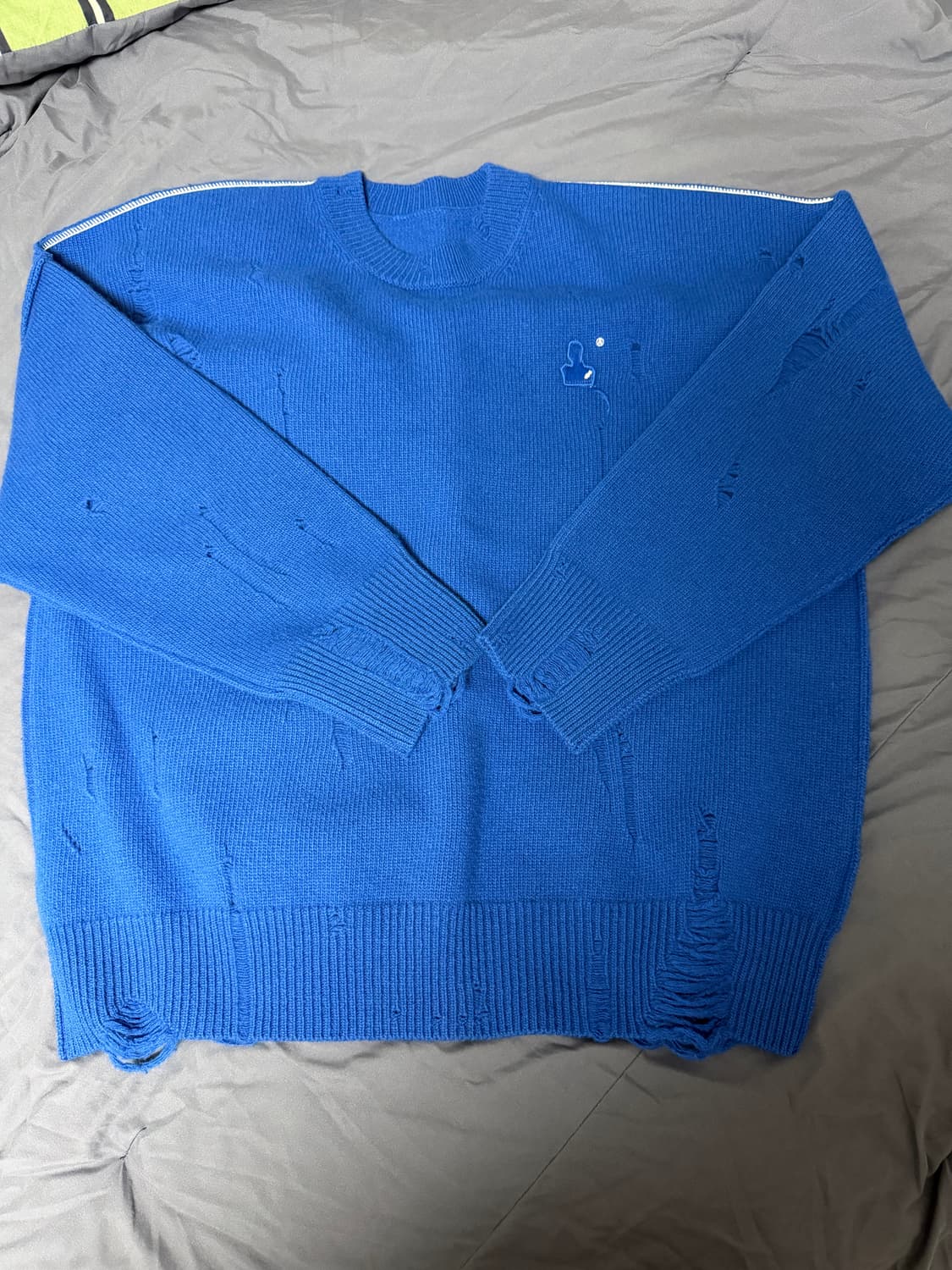 아더에러 아르곤 니트 블루 A1 상품이미지1