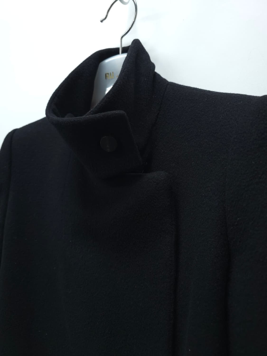 VOV(보브)여성 블랙 하프 울코트 55사이즈 상품이미지8