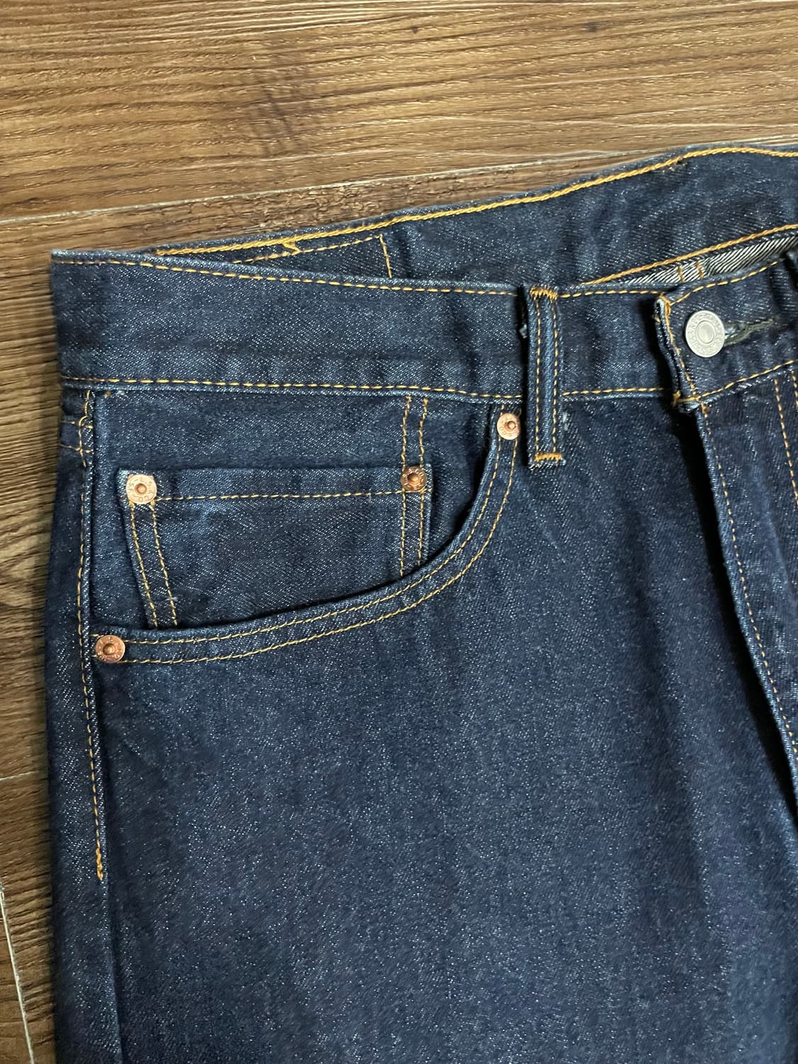 리바이스 505 레귤러 데님 팬츠 상품이미지4