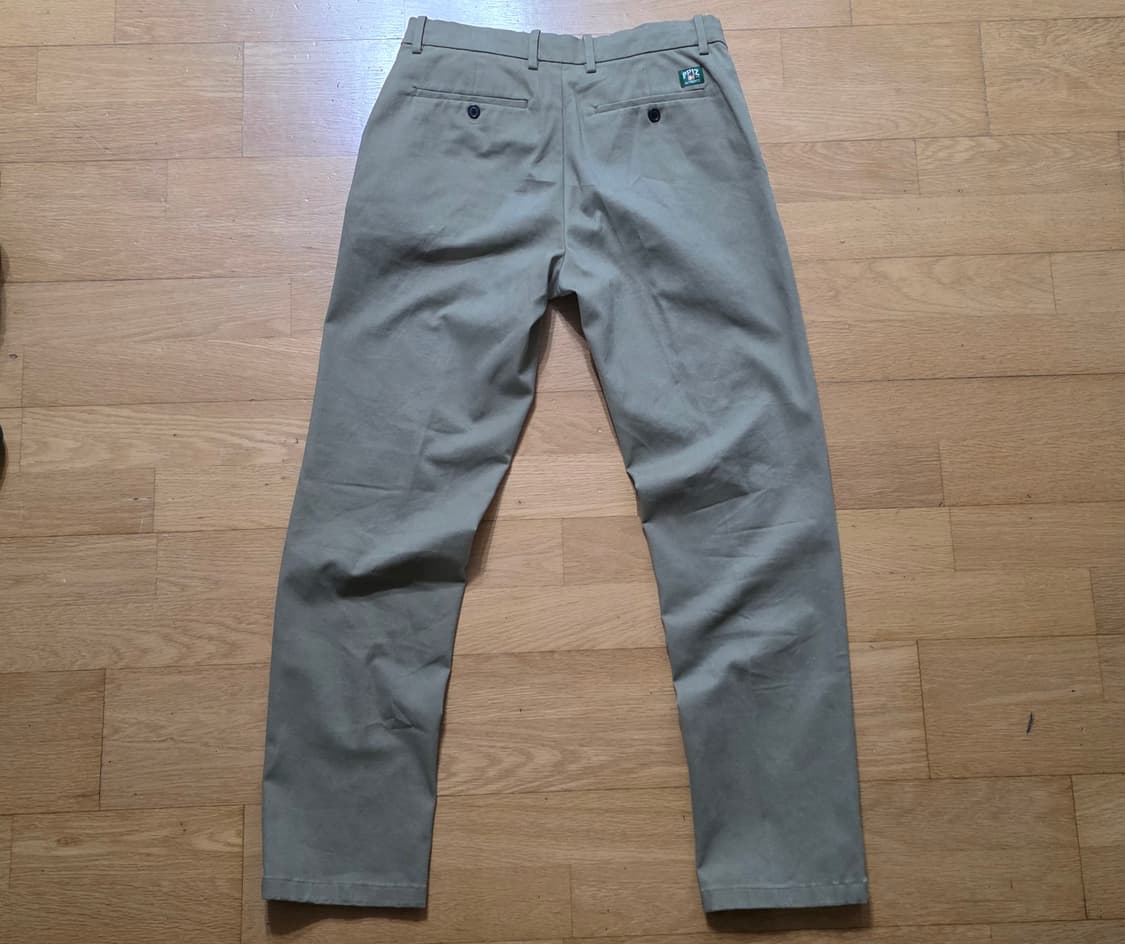 S급 헤지스 피즈(PHIZ) 밴딩 치노 팬츠 (M사이즈 / 카키 베이지) 상품이미지5