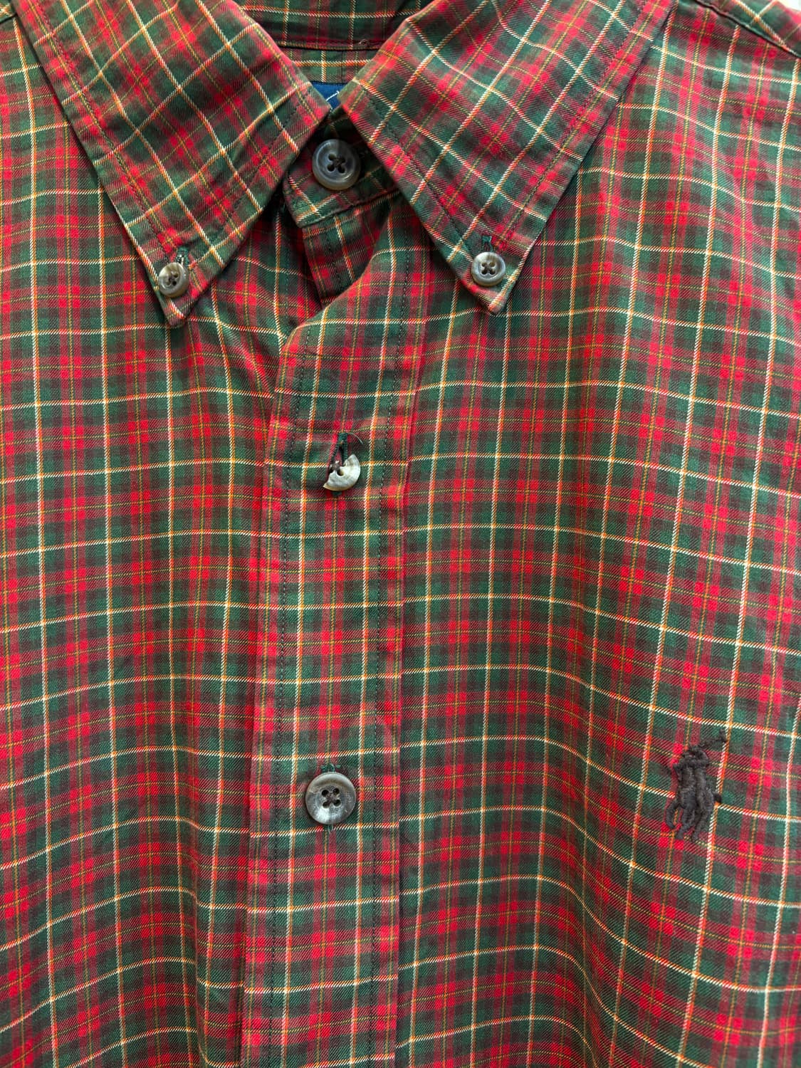 폴로 랄프로렌 타탄 체크셔츠 상품이미지10