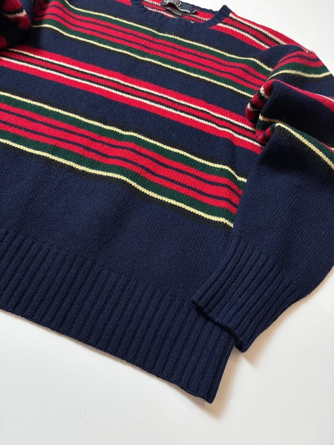 폴로 랄프로렌 90's 멀티 스트라이프 울 니트 PN8771 상품이미지3