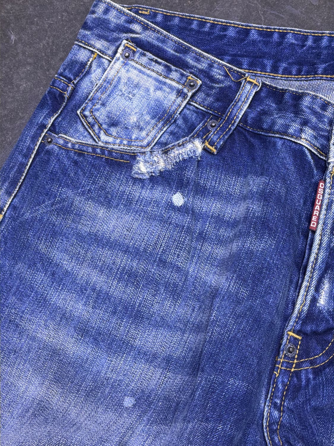 디스퀘어드2 루키 포켓 슬림 스트레이트핏 데님팬츠 52 상품이미지4