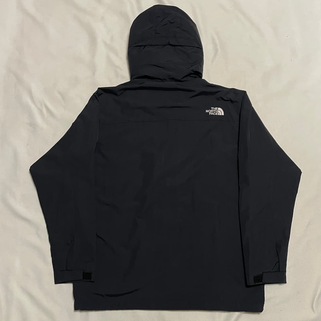 110 노스페이스 블랙 후드 바람막이 상품이미지3