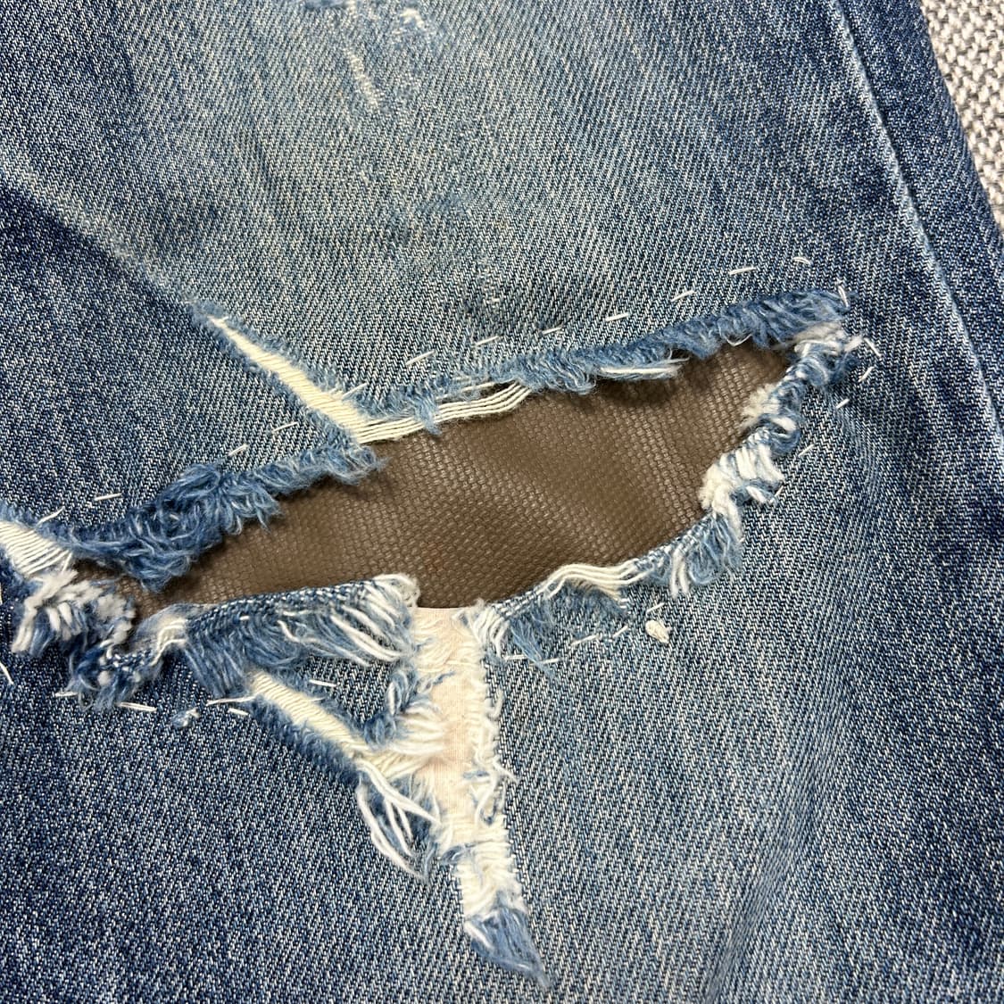 리바이스 오렌지탭 617 레더니 데님팬츠(32) 상품이미지4