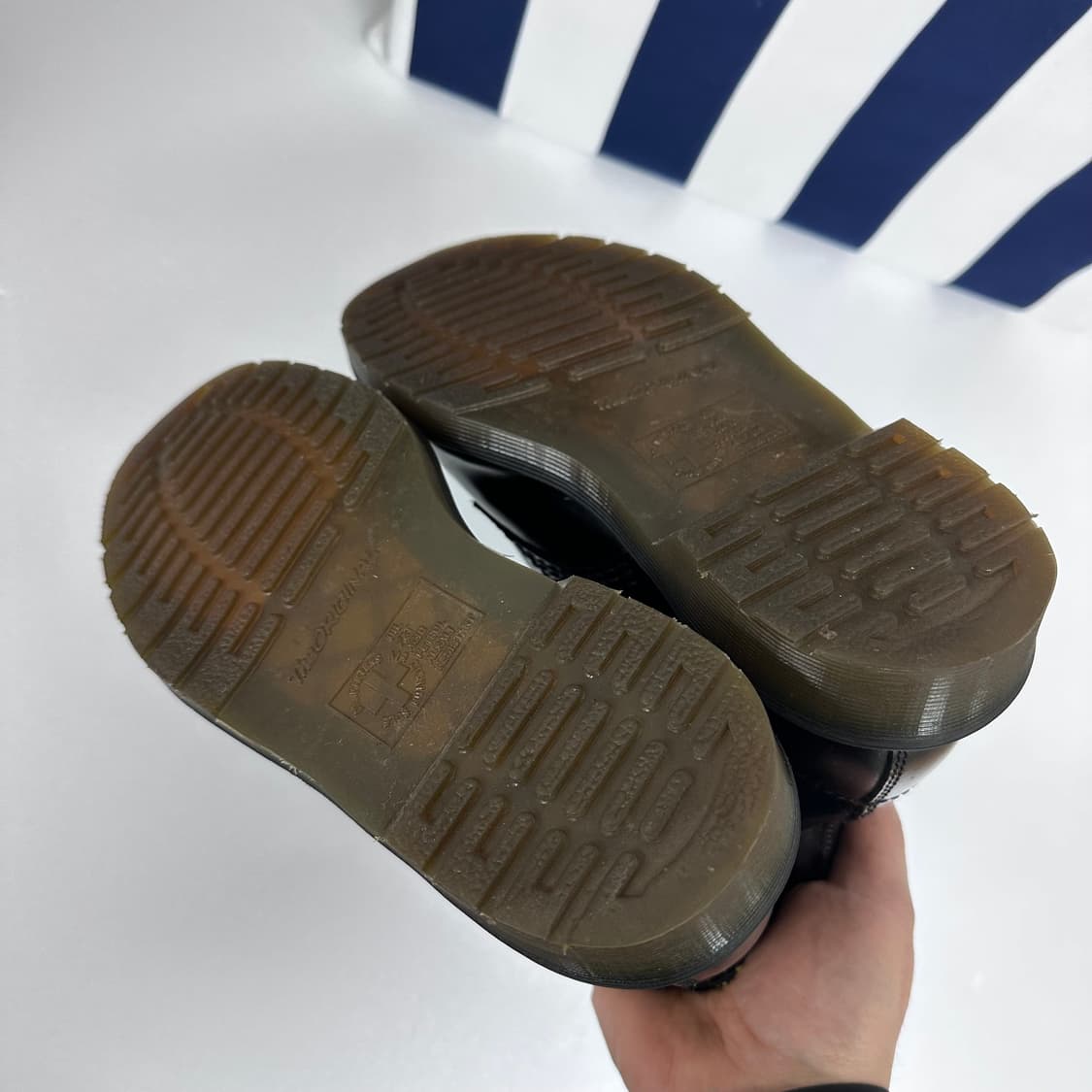 닥터마틴 101 6홀 여성 블랙 워커 부츠 UK4/EU37/230 상품이미지8