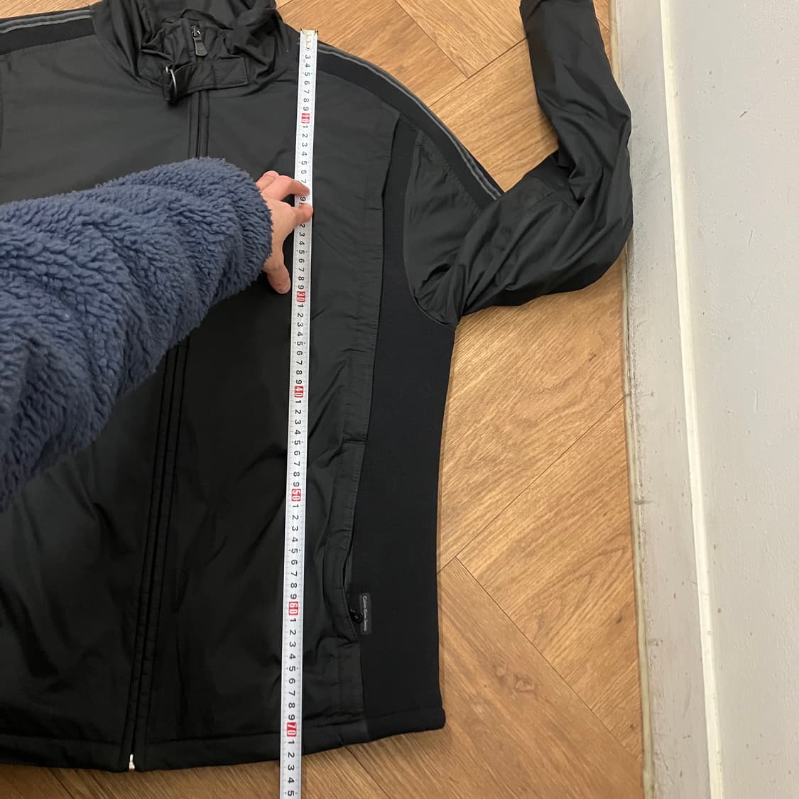 N45 ck 캘빈클라인 나일론 누빔 바이커 자켓 상품이미지7