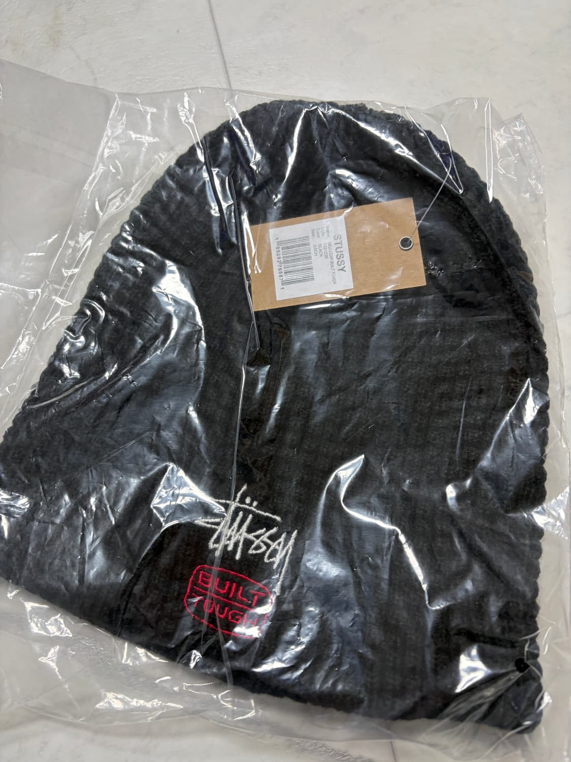 스투시 와플 스컬캡 빌트 터프 블랙 상품이미지3