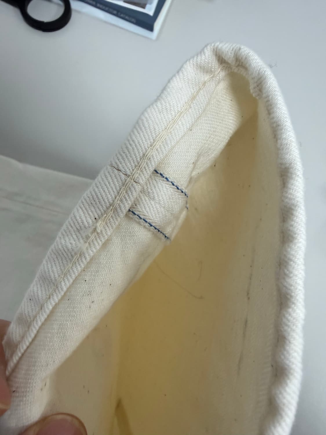 레졸루트 710 화이트 데님 팝니다. 상품이미지6