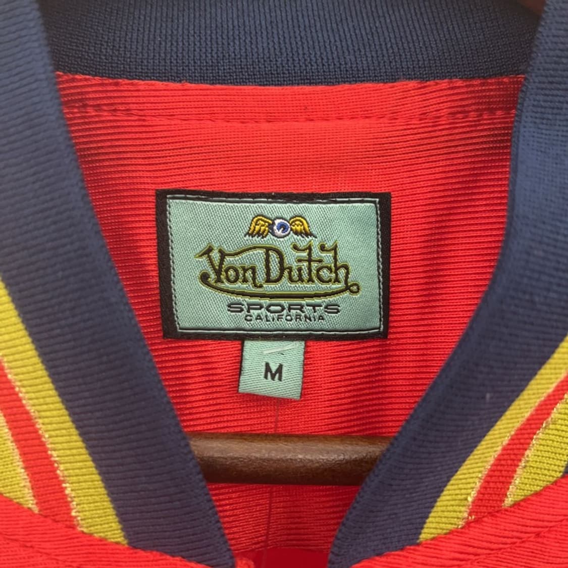 본 더치 일본풍 Y2K 90's 빅로고 바시티 자켓 M C06774 상품이미지5