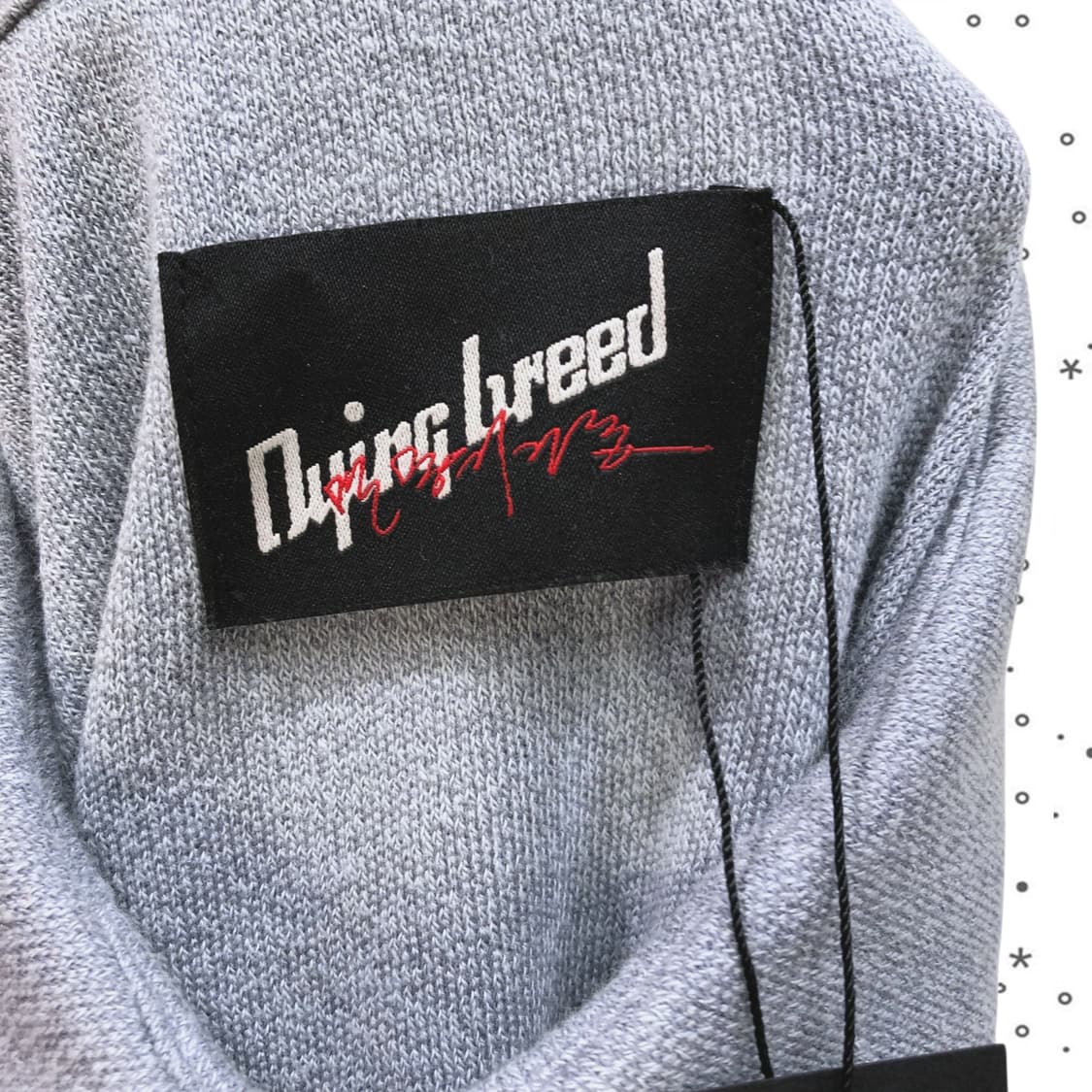 [1] 새제품 다잉브리드 롱 슬리브 니트 셔츠 28 상품이미지7