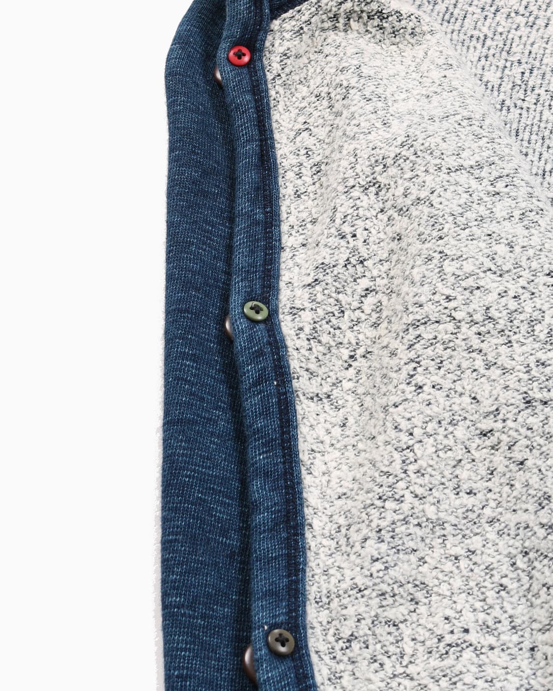 45R Indigo Sweat Cardigan 상품이미지7