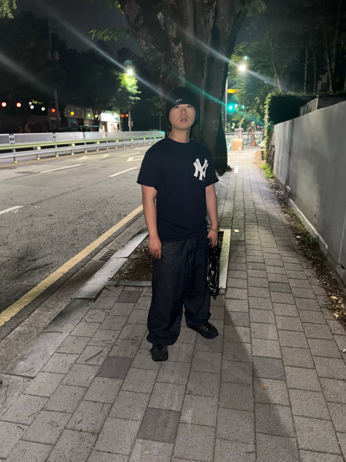 마제스틱 양키즈 네이비 반팔 상품이미지3