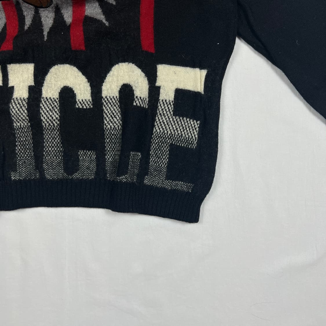 90’s 98년도 ficce jeans 웨키레이스 니트 상품이미지5