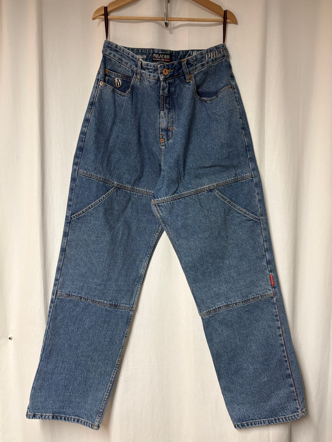 90's 모리스 말론 모진스 데님 드 럭스 셋업 상품이미지3