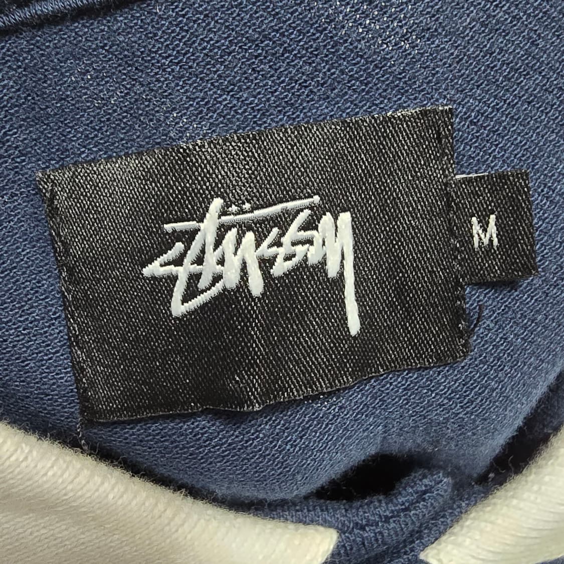 M스투시 네이비 월드투어 반팔 카라티 상품이미지3