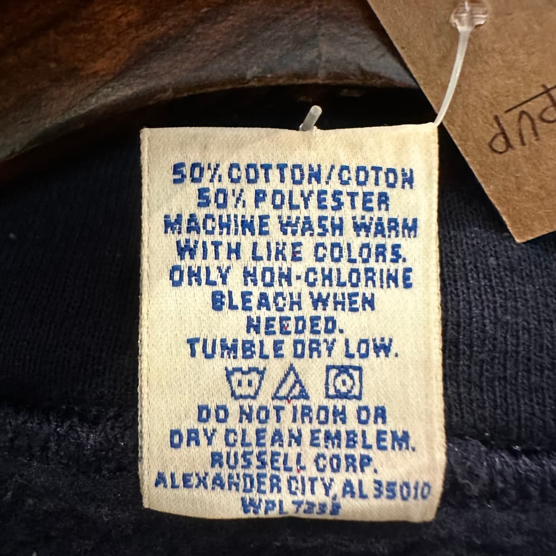 90‘s 러셀 후드집업 ’네이비‘ 상품이미지6