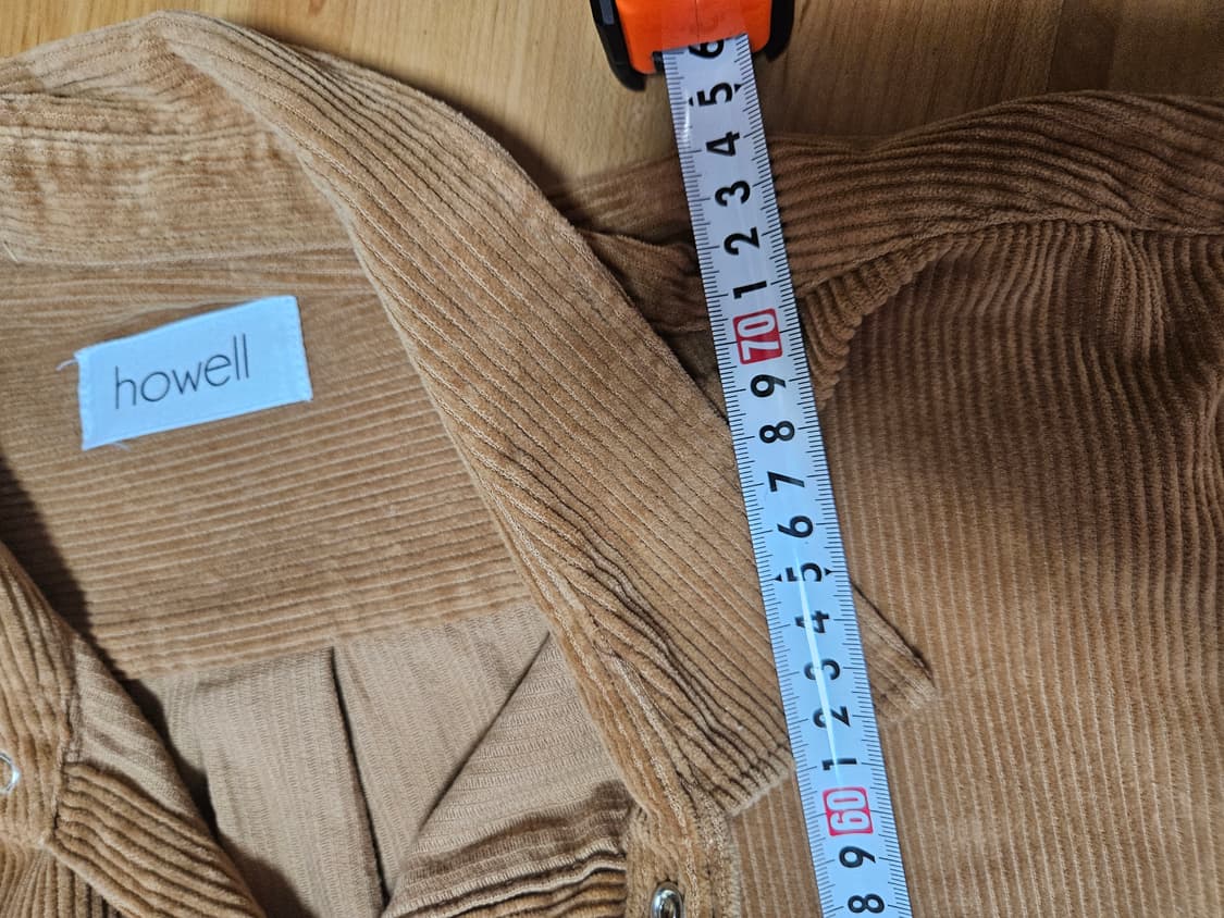 howell 코듀로이 셔츠 카멜 상품이미지4