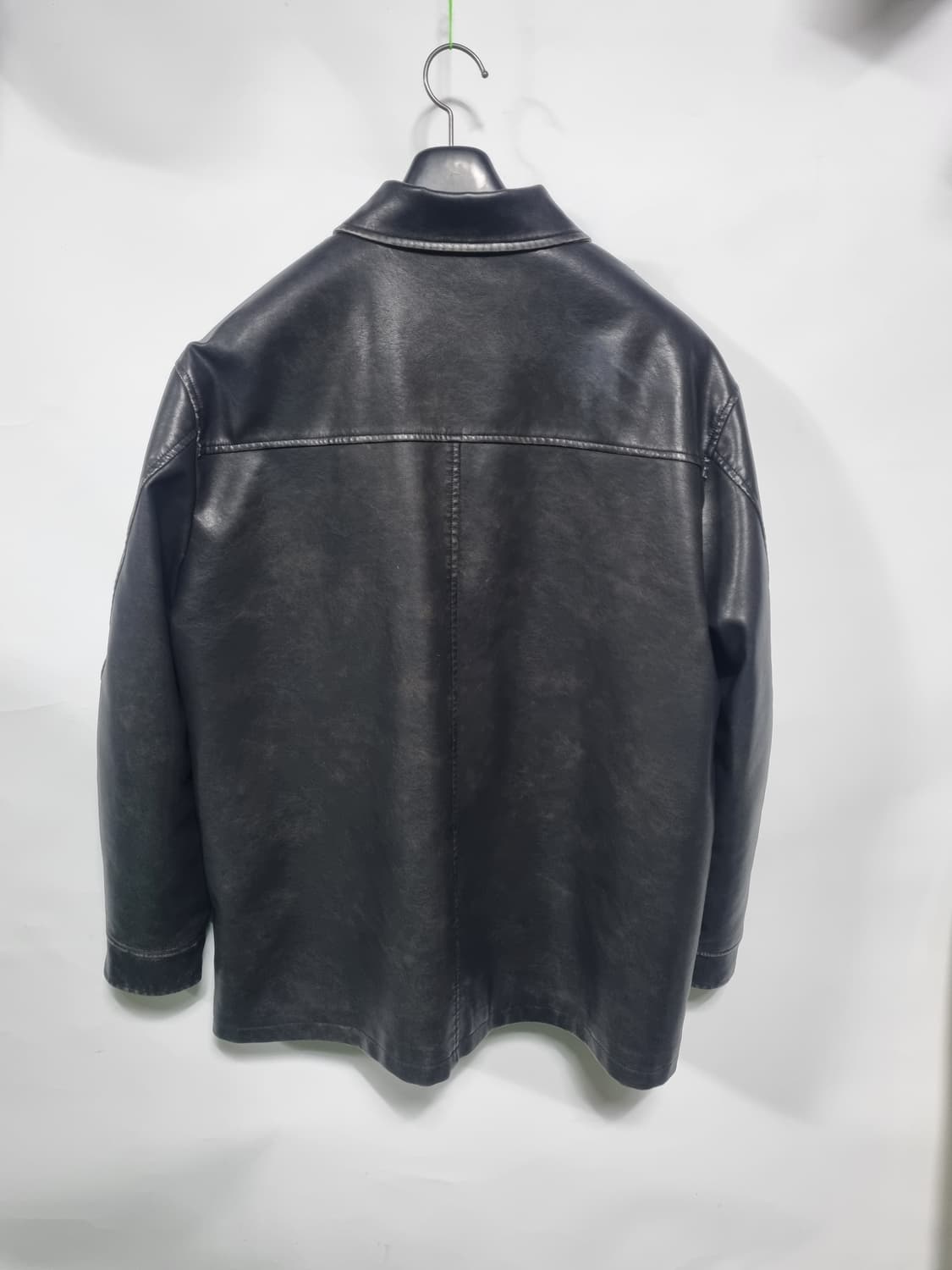 라퍼지 아워맨 버핑레더 오버핏 자켓 상품이미지2