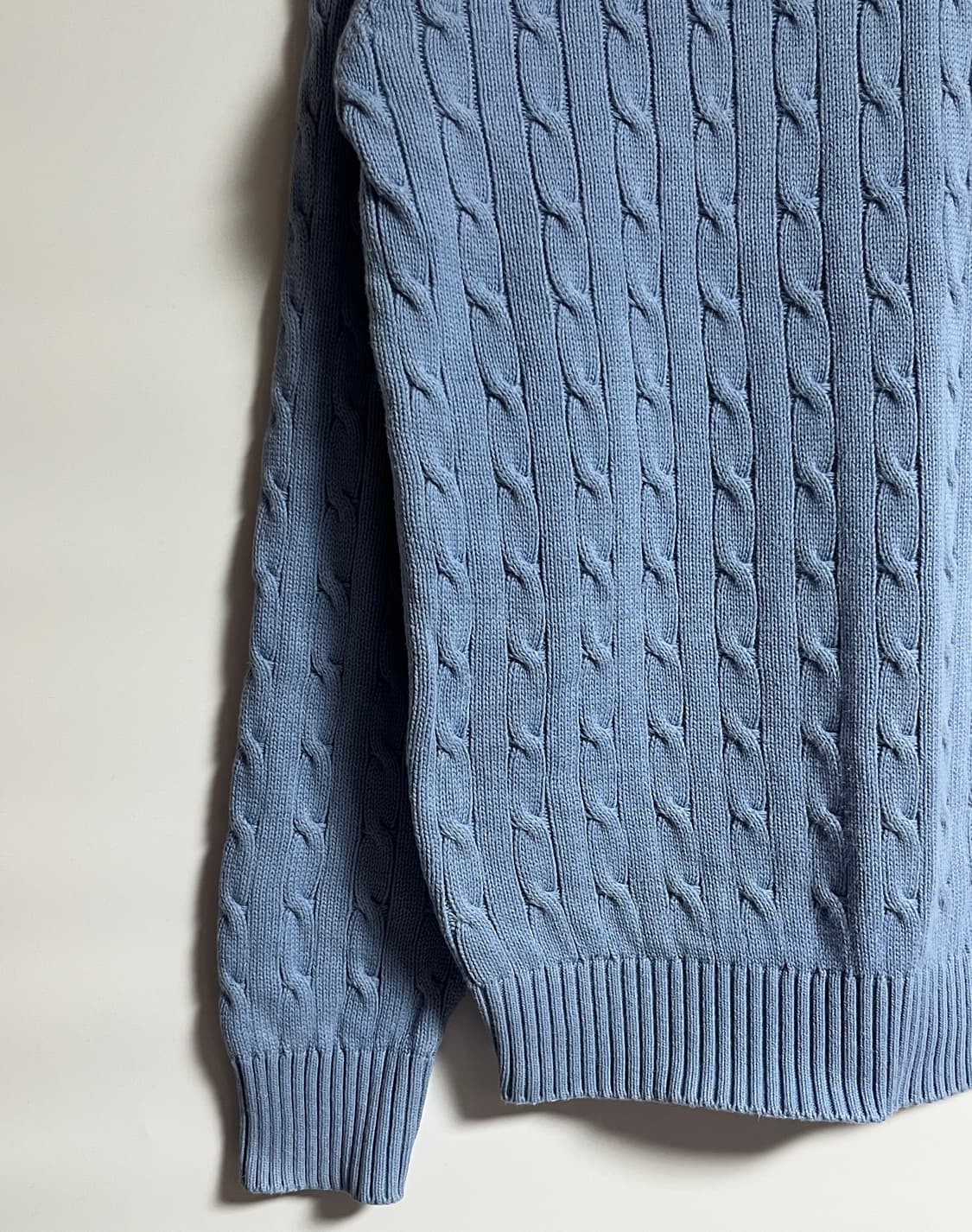 공용 빈폴 오버핏 꽈배기 니트 스웨터 95 상품이미지3