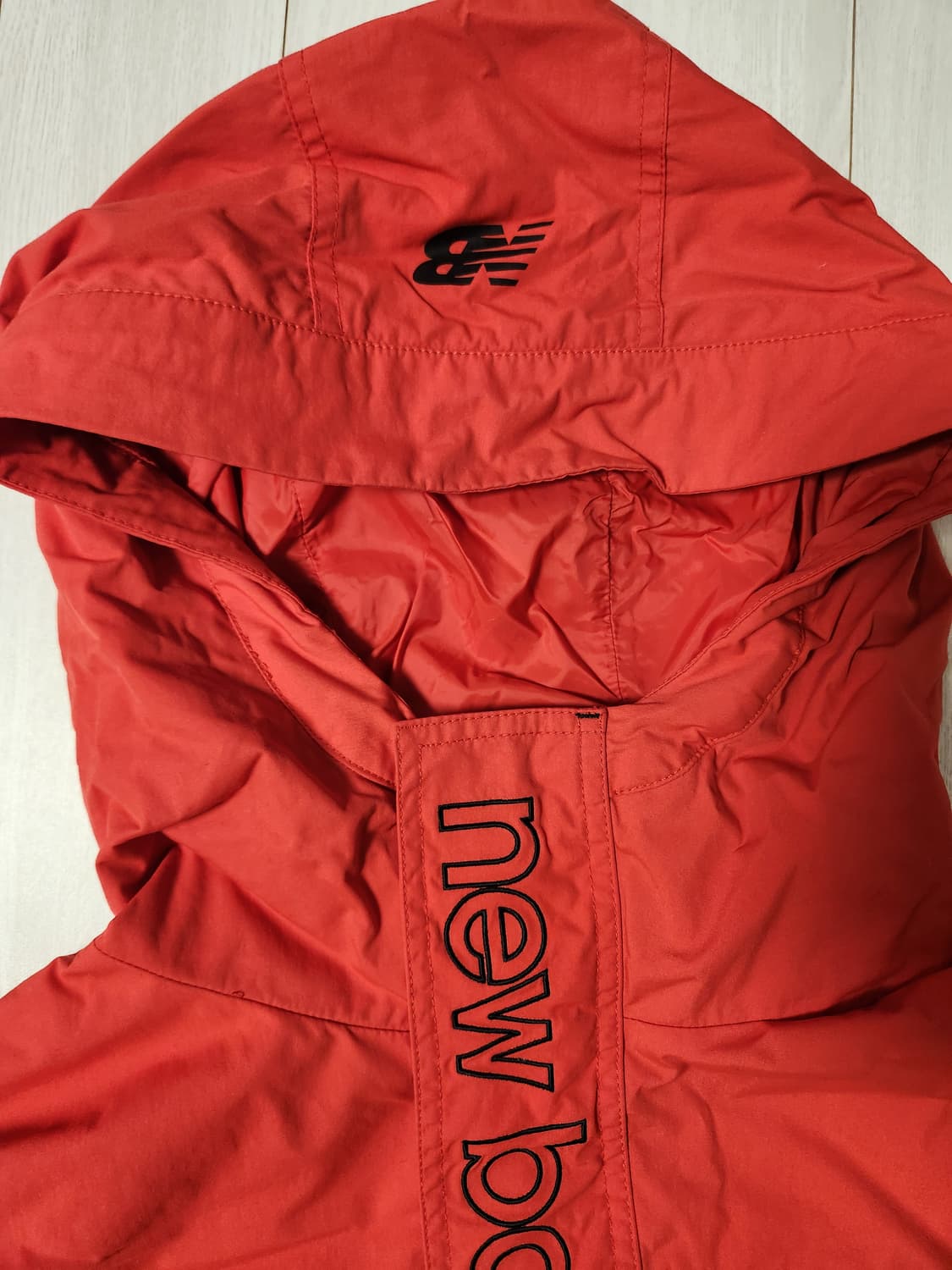 뉴발란스 남녀공용 컬러블록 우븐 아노락 방수 방풍 바람막이 사이즈95(m 상품이미지2