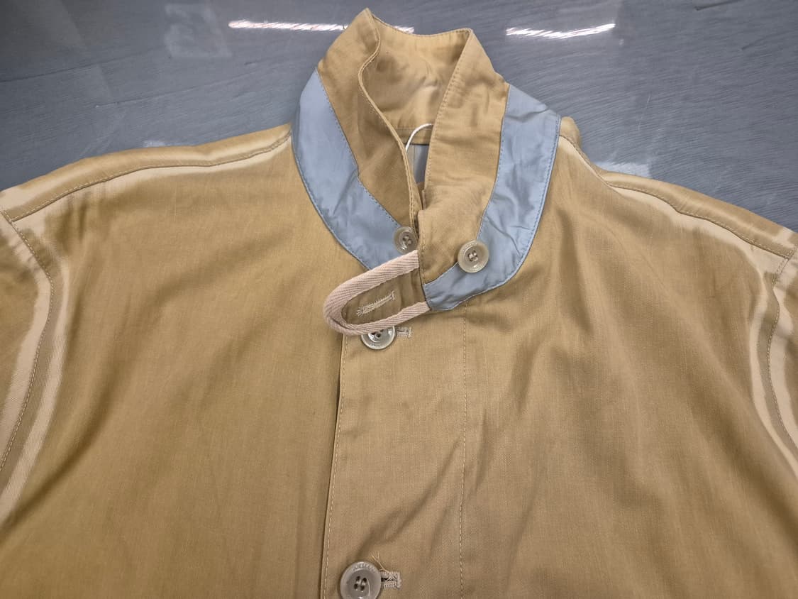 ARMANI COLLEZIONI 왁스드코튼 블루종 상품이미지4