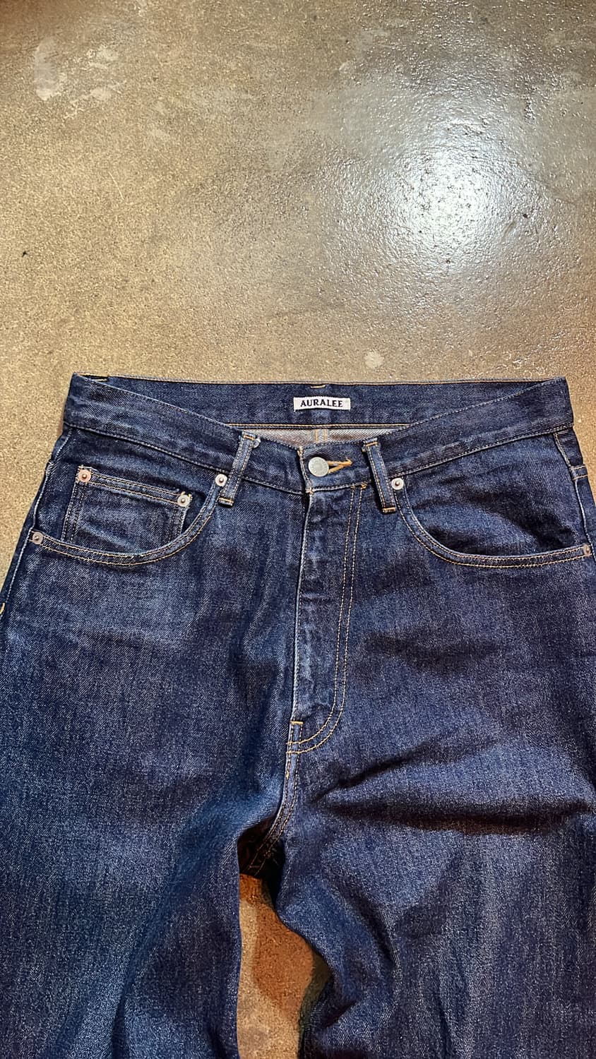 Auralee 오라리 데님팬츠 상품이미지2