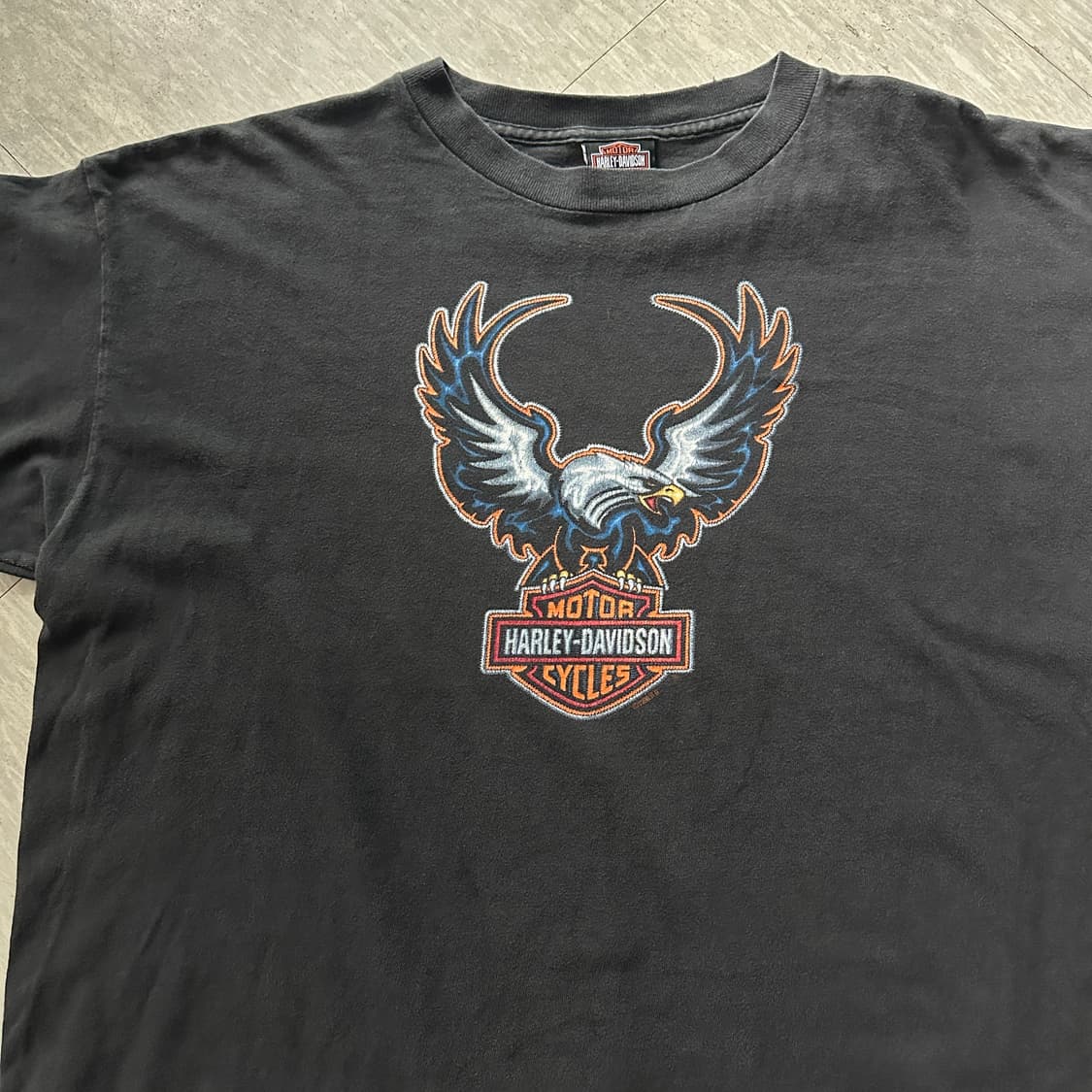 90s 할리데이비슨 독수리 티셔츠 MADE IN USA XL 상품이미지2