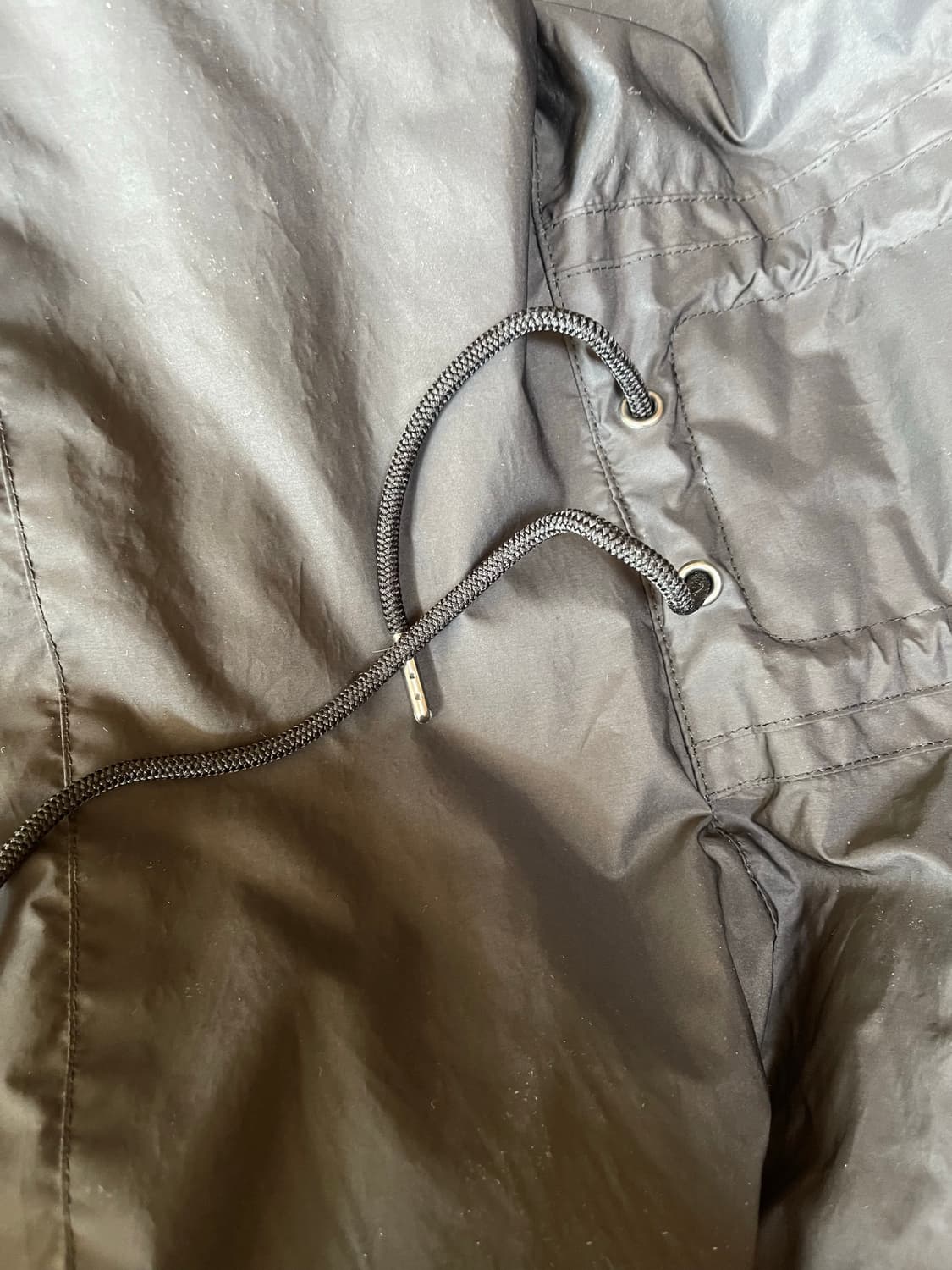 CP컴퍼니 Micro-M 고글 롱 다운 파카 블랙 상품이미지8