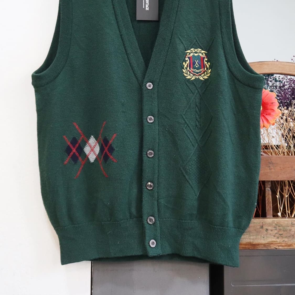 버버리 니트 베스트 상품이미지3