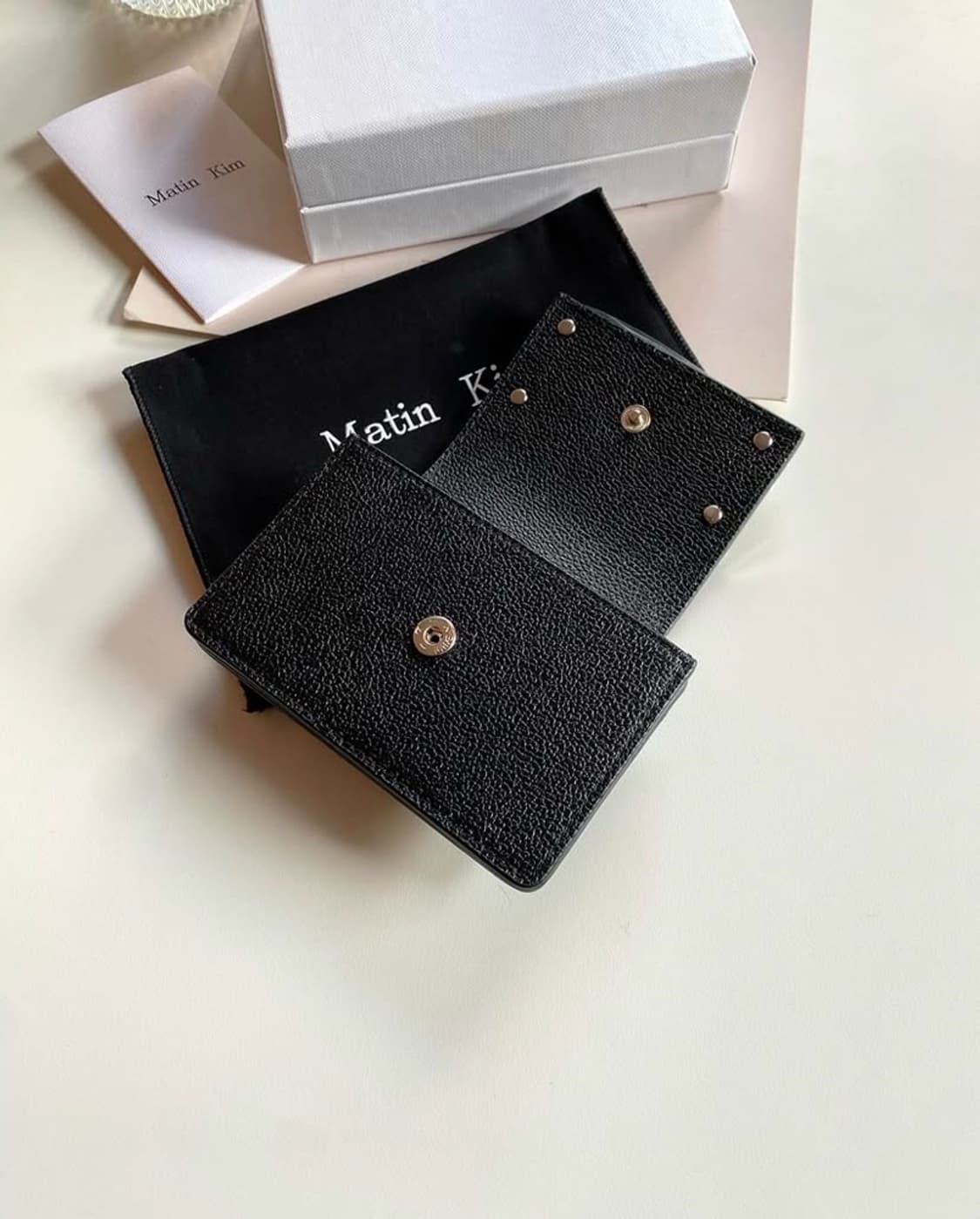 [OS] 마뗑킴 아코디언 지갑 블랙 상품이미지5