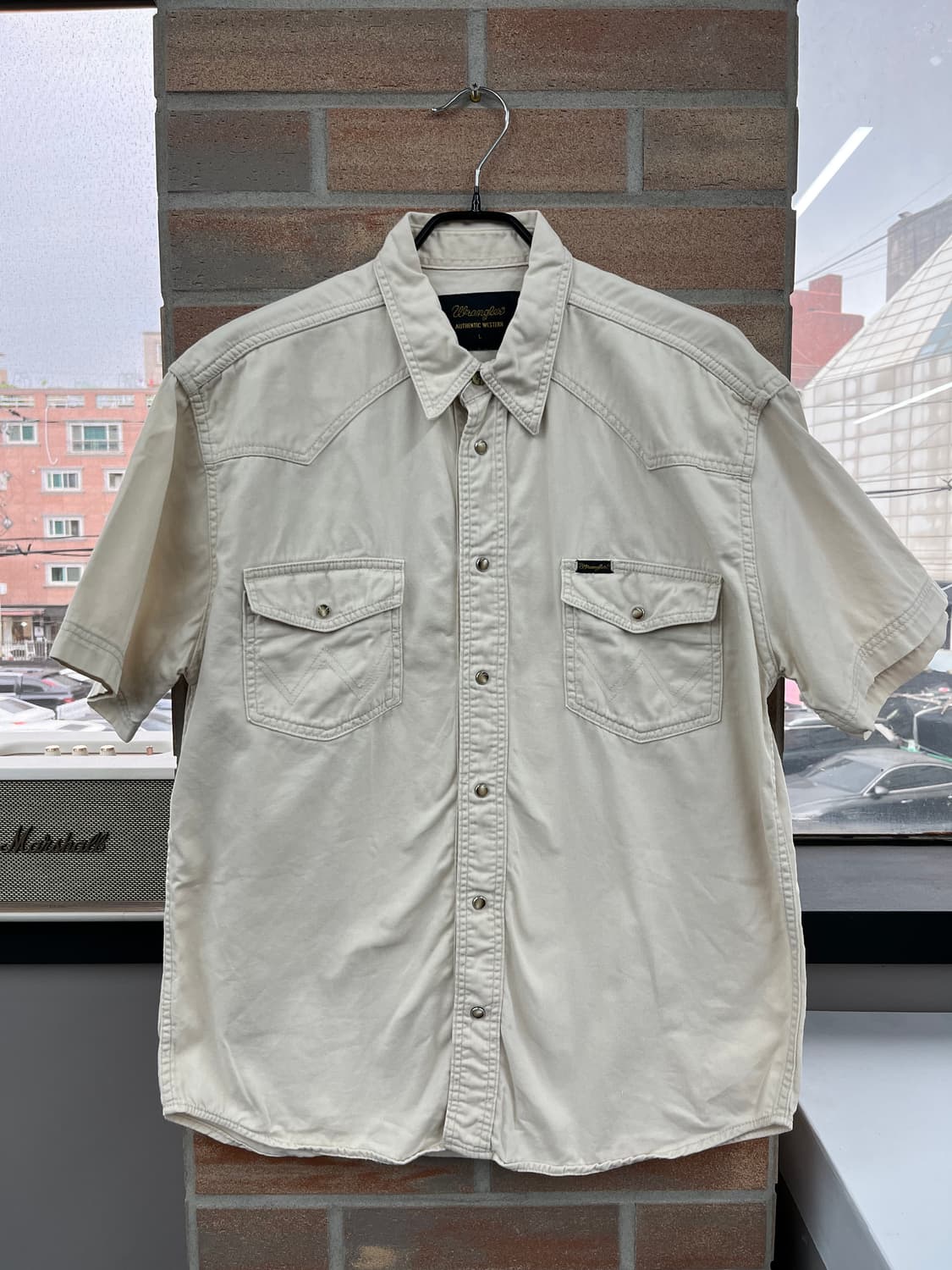 랭글러 웨스턴 코튼 셔츠  상품이미지6