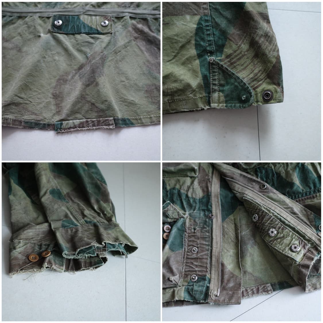 50s 벨기에군 브러쉬 스트로크 카모 스모크 자켓 (105-110) 상품이미지10