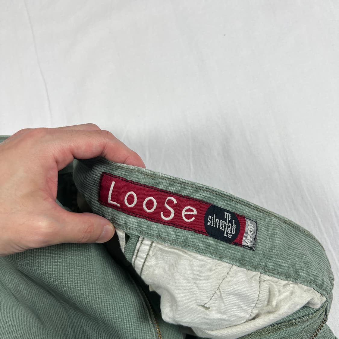 90‘s 리바이스 levis 실버탭 루즈핏 카고팬츠 바지 상품이미지8