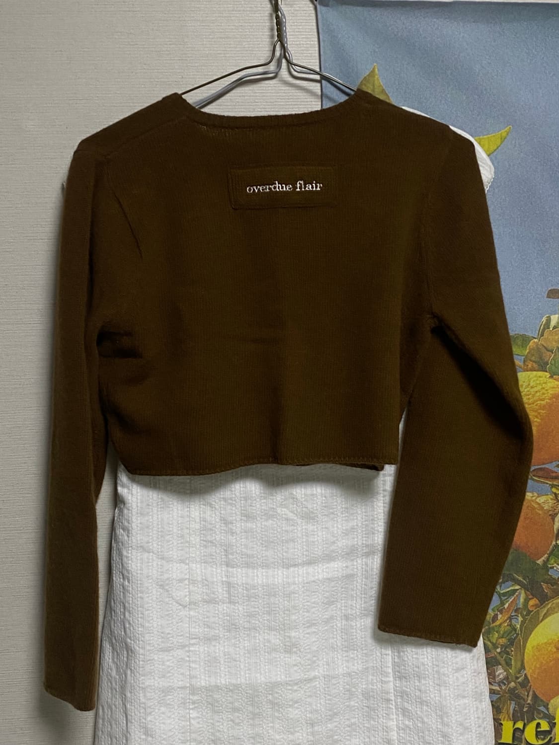 오버듀플레어 라쿤 미니 가디건 상품이미지5