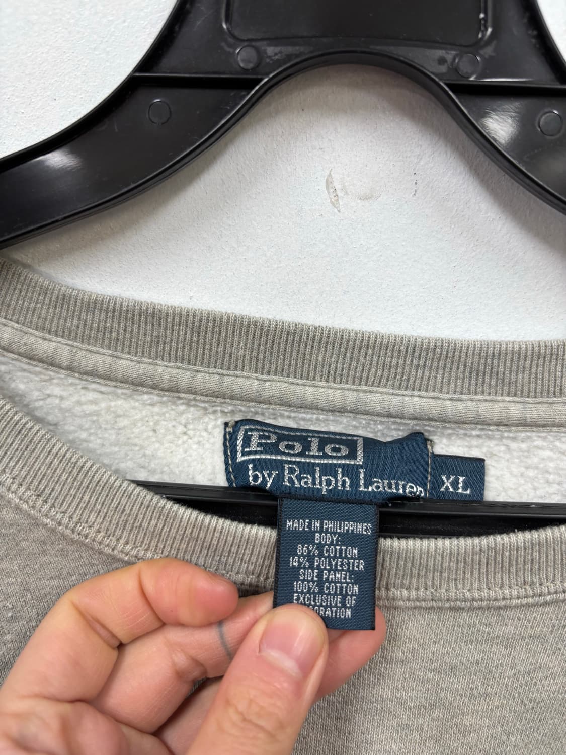 폴로랄프로렌 기모 맨투맨 상품이미지5