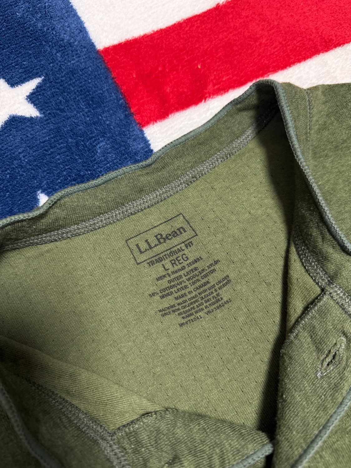 엘엘빈 헨리넥니트 L.L.bean henry neck knit 빈티지니트 상품이미지6