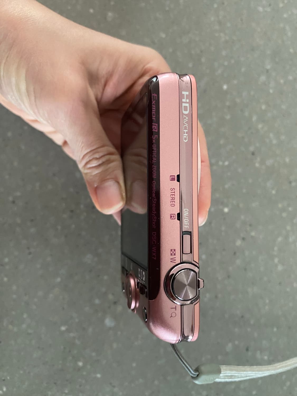 소니 사이버샷 DSC-WX170 핑크색 디지털 카메라 상품이미지3