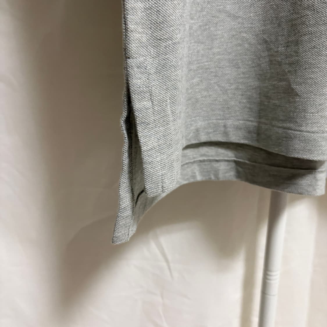 (새제품) 폴로 랄프로렌 코튼 피케셔츠 반팔 카라티 / 그레이, M 상품이미지7