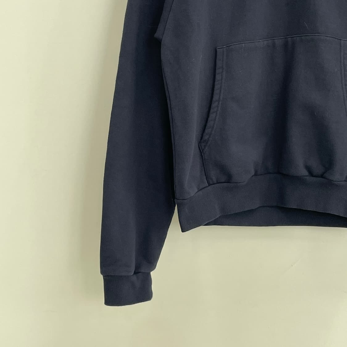 렉토 네이비 쿼터 집업 후드 상품이미지4