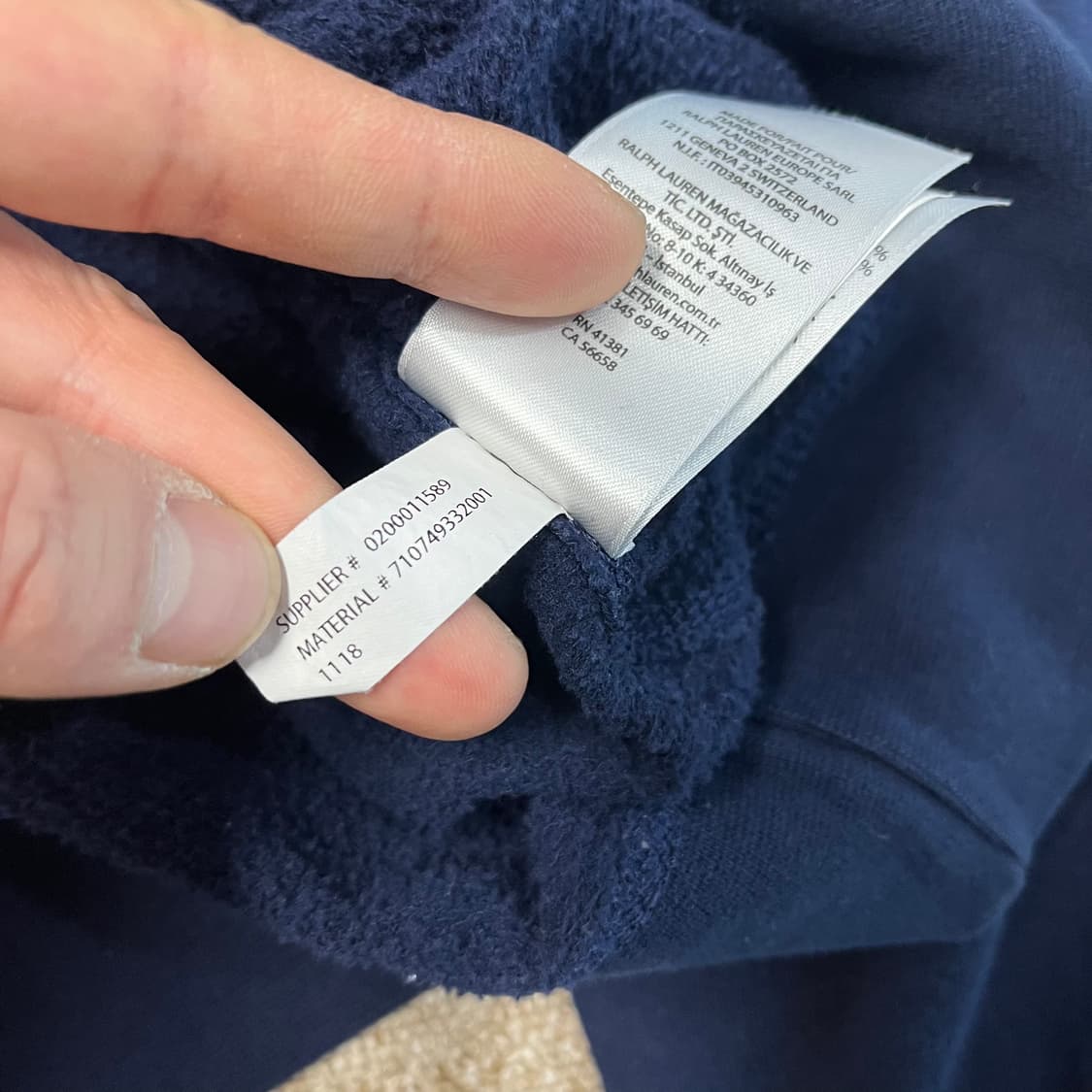 폴로 랄프로렌 베어 맨투맨 상품이미지5