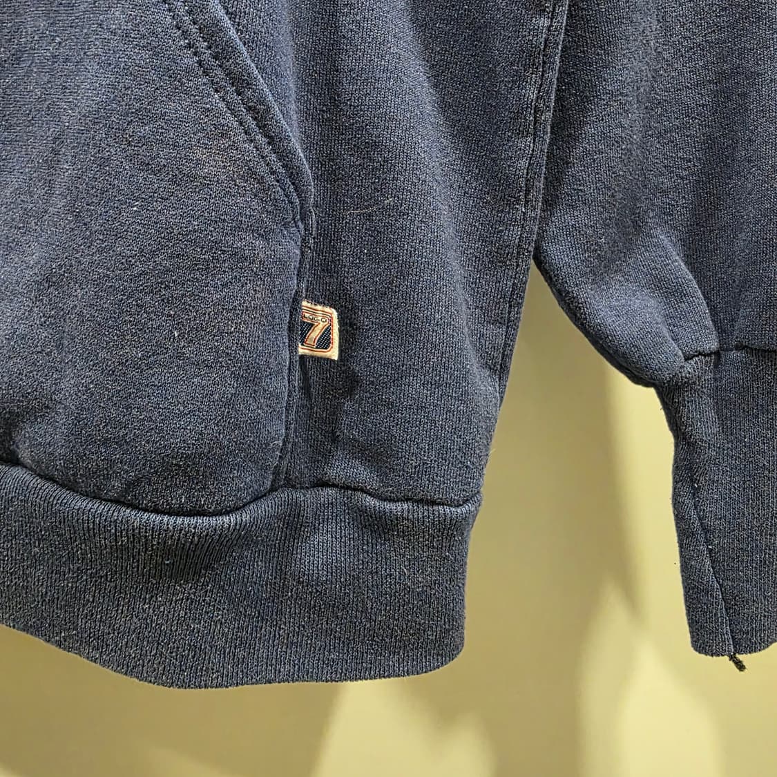 90s 빈티지 LOGO7 그래픽 프린트 후드티 상품이미지3