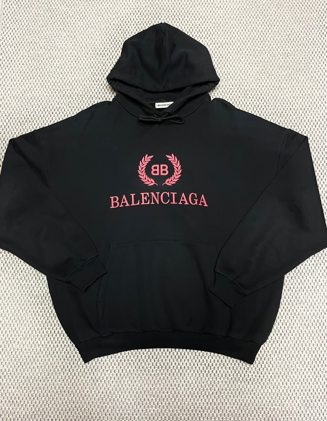 (정품,S급) 발렌시아가 월계수 후드티 상품이미지1