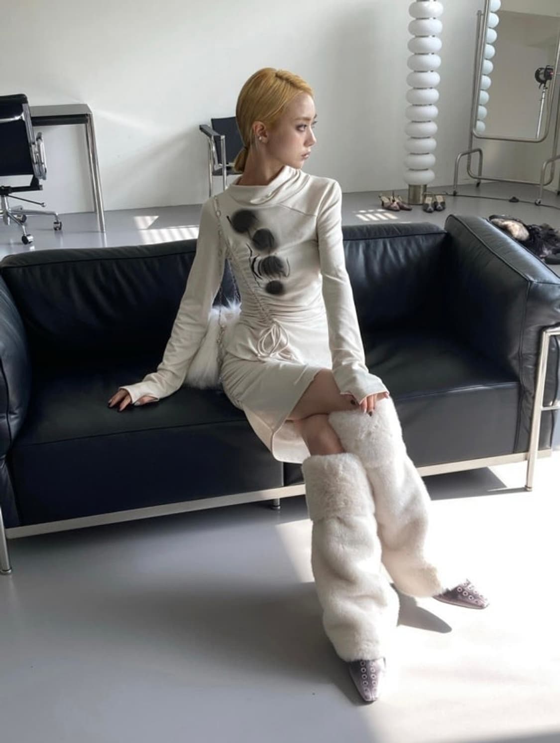 kashiko X k.od shirring ivory set-up 상품이미지4