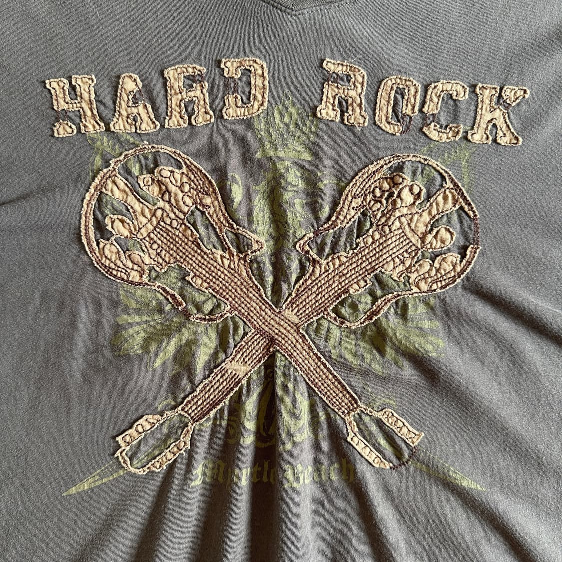 Hard Rock Cafe vintage cotton 1/2 tee 상품이미지5