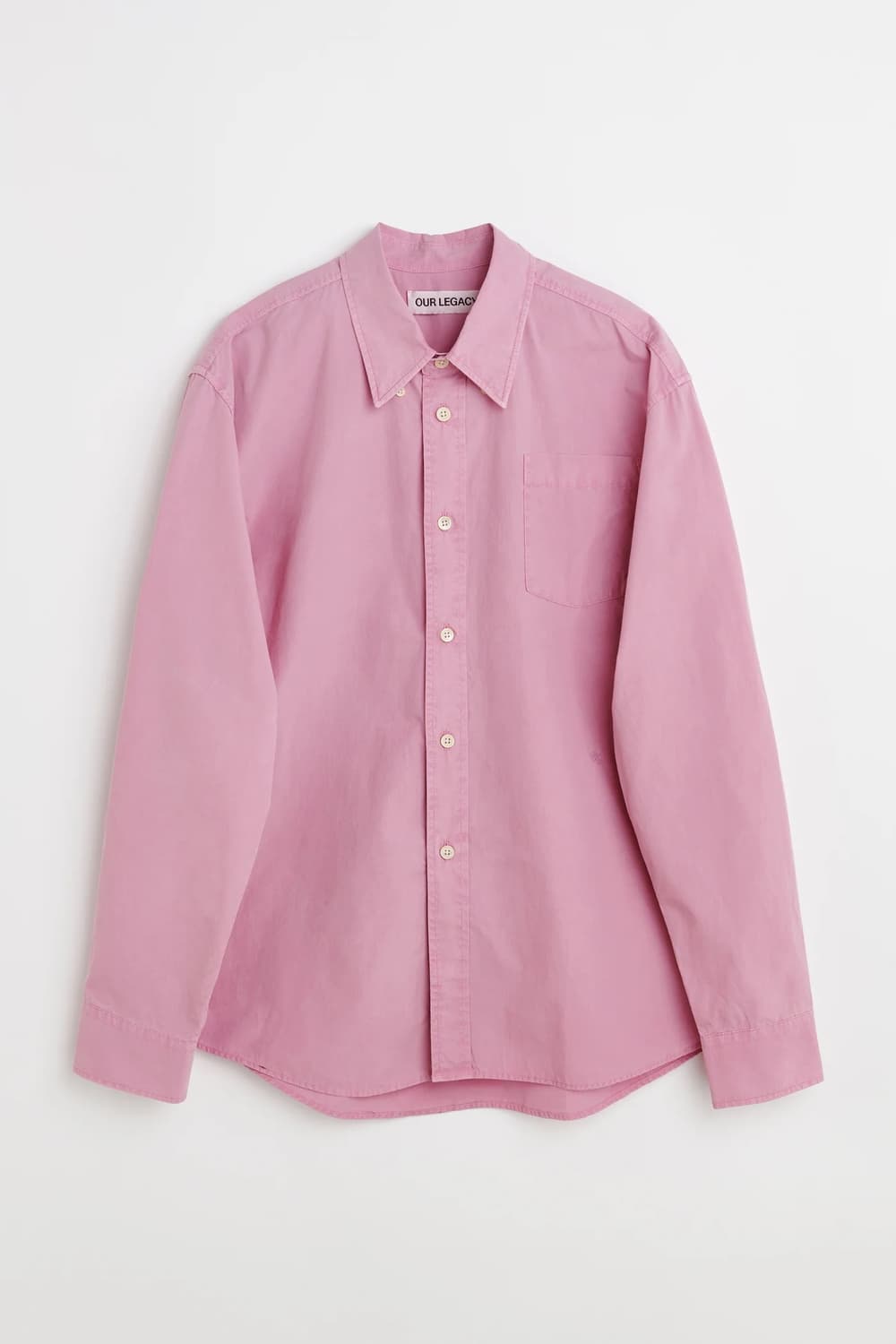 (50) 아워레가시 핑크 포플린 셔츠  상품이미지1