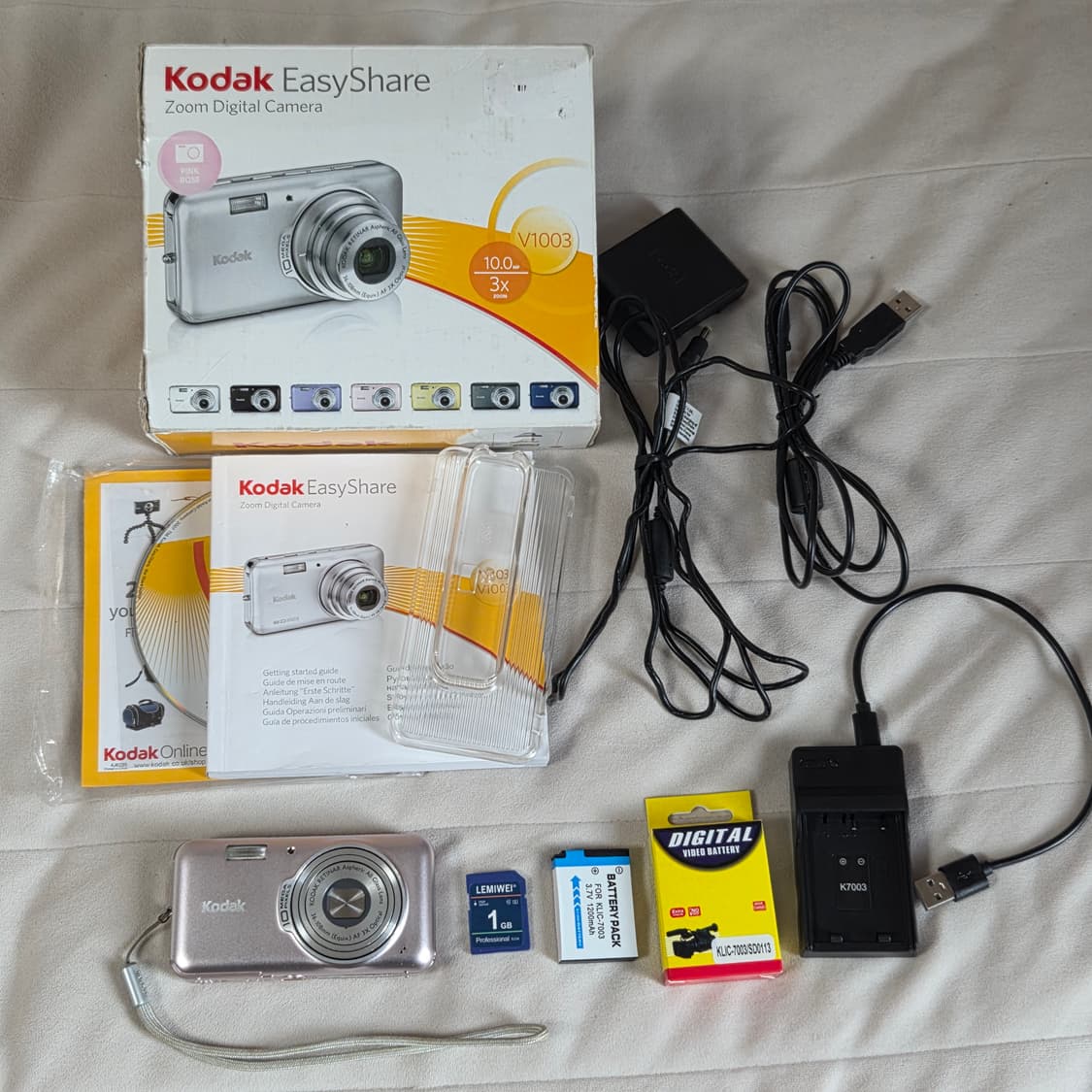 코닥 이지쉐어 V1003 메탈핑크 상품이미지4