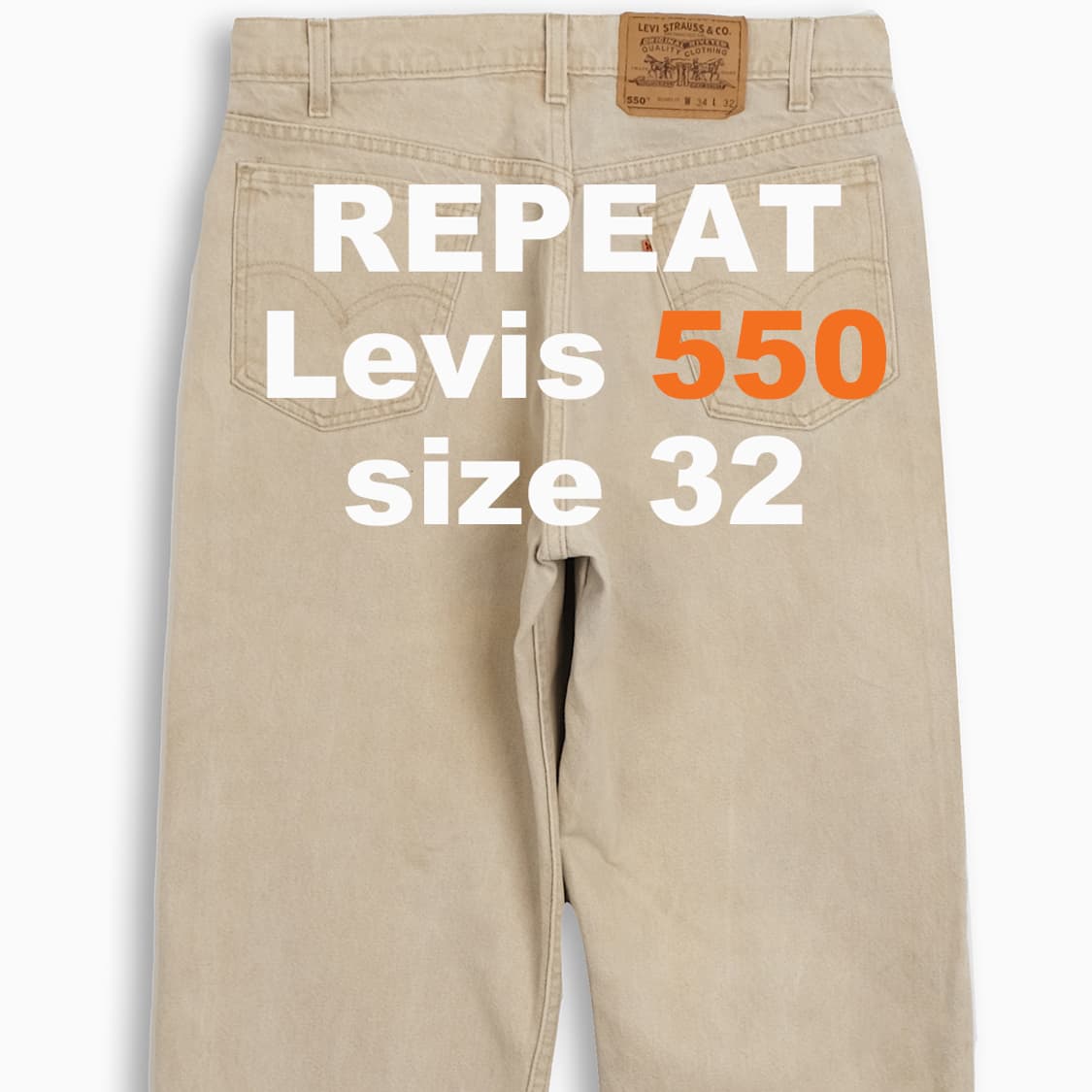 리바이스 550 오렌지탭 90sUSA OR5503455 상품이미지1