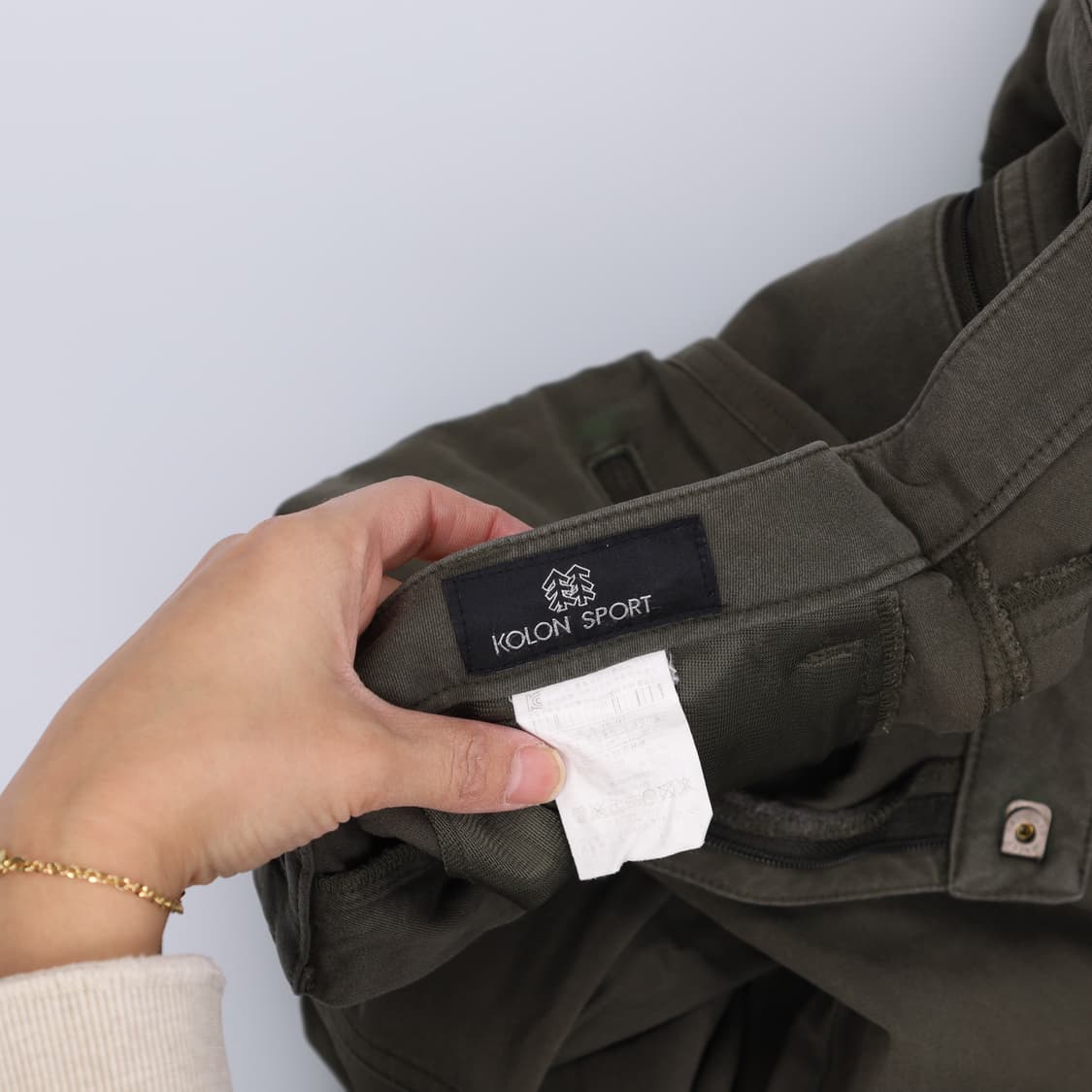 [76-97] 코오롱스포츠 여성 등산복 일자팬츠 0116H2 상품이미지4