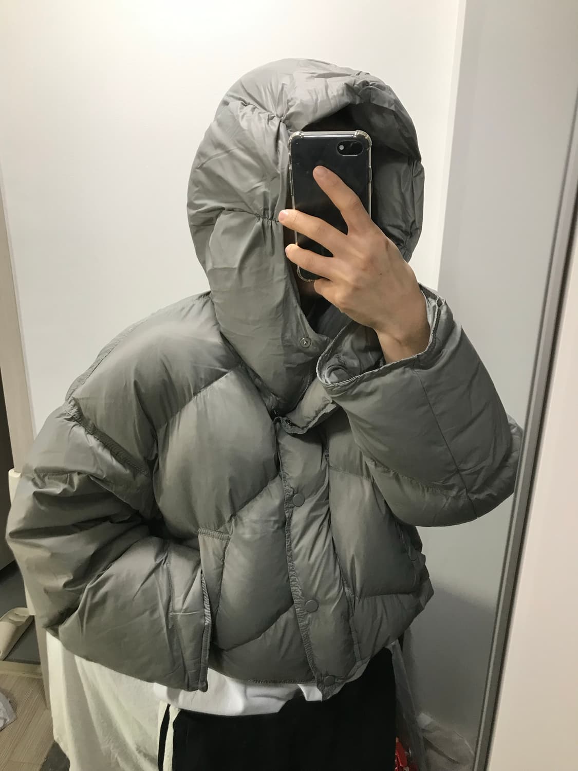 빈티지 다운 패딩 상품이미지1